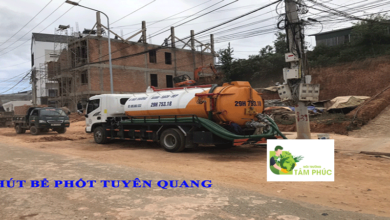 Hút bể phốt tại Tuyên Quang