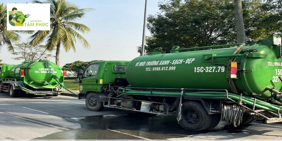 Hút bể phốt tại Tuyên Quang